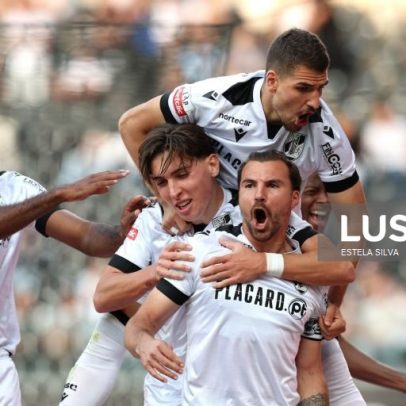 Vitória de Guimarães vence Tondela por 5-0 e regressa aos triunfos