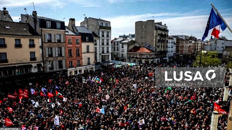 Milhares de pessoas protestam contra racismo em França