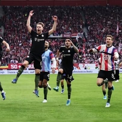 Bayern vence em Friburgo e chega aos 100 golos com reviravolta nos descontos