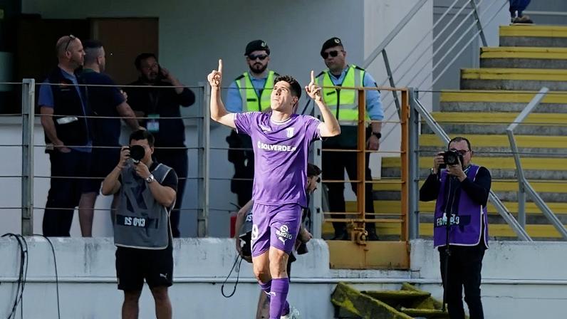 Braga vence em Moreira de Cónegos com golo de Fran Navarro