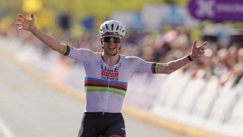 Pogacar já é o segundo ciclista com mais Monumentos após tri na Volta à Flandres