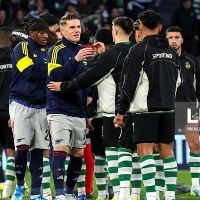 Gyökeres aplaudido no regresso a Alvalade antes do jogo