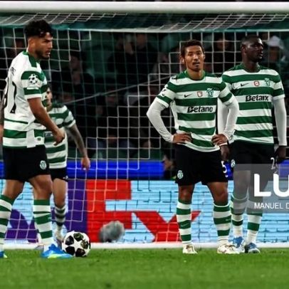 Sporting perde com Arsenal e fica longe das meias-finais da Liga dos Campeões