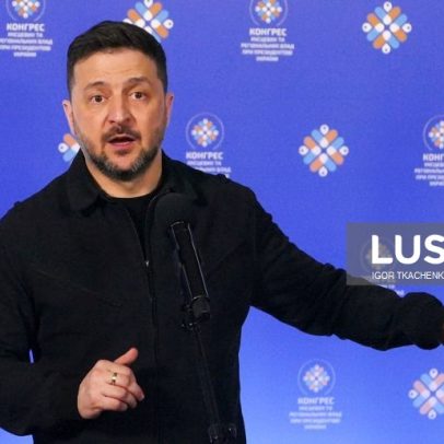 Zelensky confirma participação ucraniana no conflito com o Irão