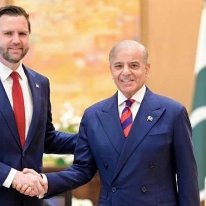 PM paquistanês reúne com VP dos EUA para discutir paz no Oriente Médio