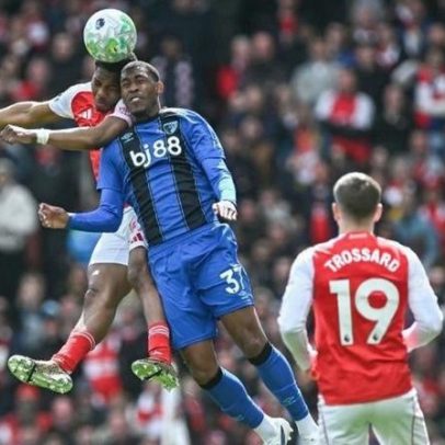 Arsenal perde antes de receber o Sporting e fica mais ameaçado na Premier League