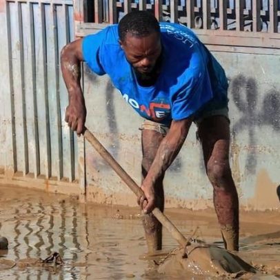 Calomanga busca reconstrução após destruição e lama