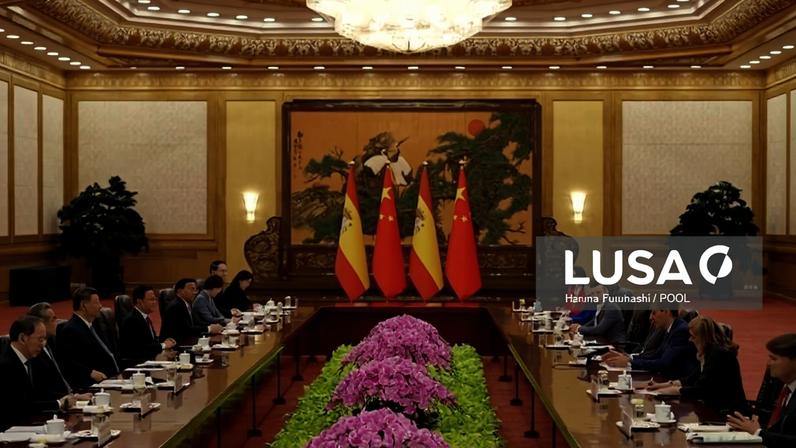 Xi diz a Sánchez que ambos estão “do lado certo da História” face à “lei da selva”