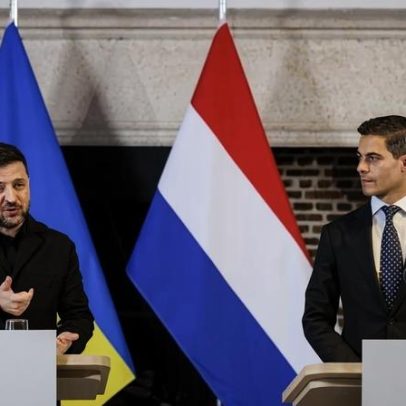 Zelensky alerta para falta de mísseis Patriot durante visita aos Países Baixos