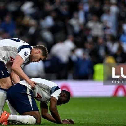 Tottenham empata nos descontos e mantém-se na zona de despromoção