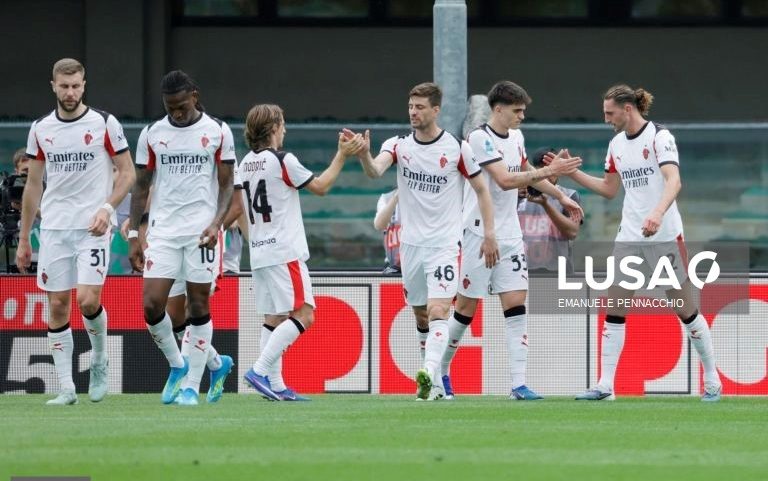 AC Milan regressa às vitórias na liga com assistência de Rafael Leão