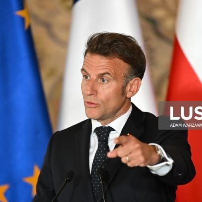 Macron critica erro de ambos os lados no estreito de Ormuz