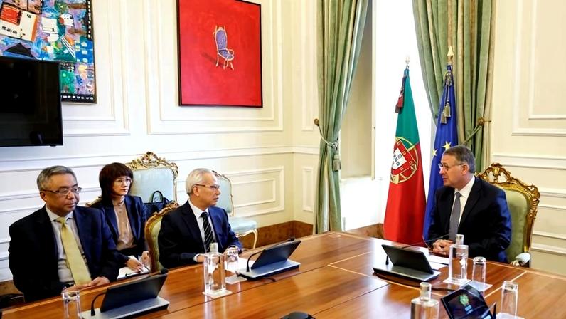 Seguro recebe chefe do Governo de Macau em Belém para reforçar relações