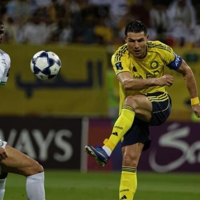 Al Nassr chega à final da Champions 2 da Ásia com Ronaldo e Félix titulares