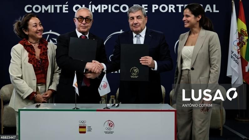 COP e COE assinam protocolo para reforçar cooperação ibérica no desporto