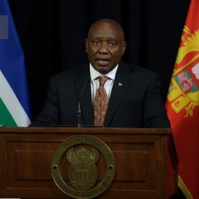 Ramaphosa marca eleições locais na África do Sul para 4 de novembro