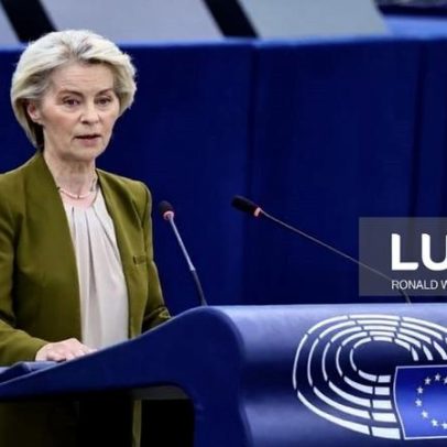Seis mil milhões do pacote de 90 mil milhões para drones, diz Von der Leyen