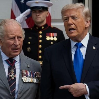 Trump elogia o mais formidável dos reis no encerramento da visita de Carlos III