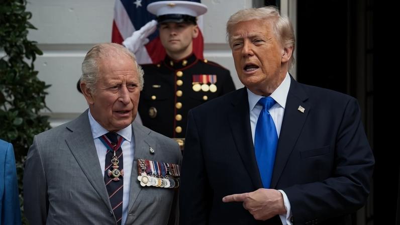Trump elogia “o mais formidável dos reis” no encerramento da visita de Carlos III