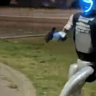 Robô humanoide afasta javalis na Polónia