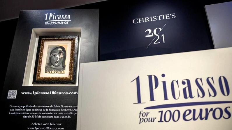 Pagou 100 euros num sorteio e ganhou quadro de Picasso avaliado em 1 milhão
