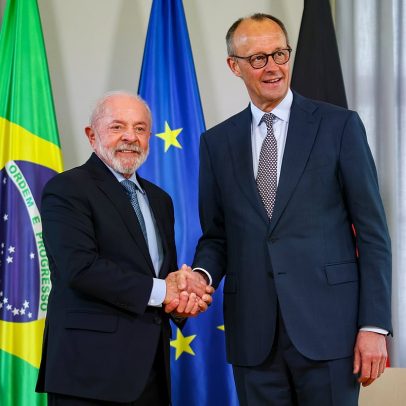 Lula é recebido com honras militares por Merz em Hanover antes de viagem a Portugal