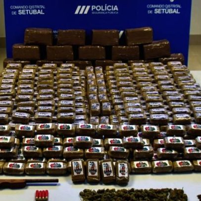 PSP de Setúbal segue traficante a Portimão e apreende 53 kg de haxixe