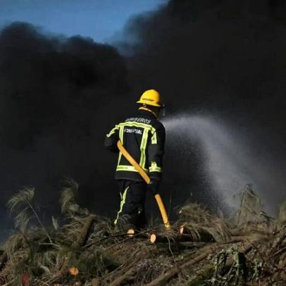Incendiário detido em flagrante em Santa Maria da Feira