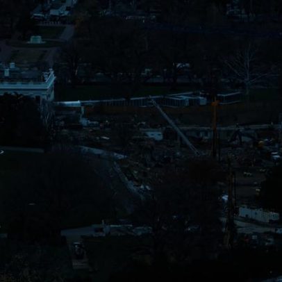 Trump critica juiz por permitir obras subterrâneas na Casa Branca