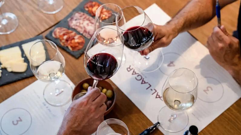 No enoturismo Al-Lagar provam-se os néctares da Casa Santos Lima vindimados no Algarve - mas não apenas.