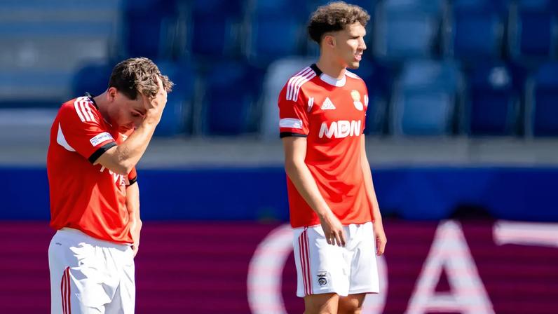Benfica perde frente ao Club Brugge e falha final da Youth League