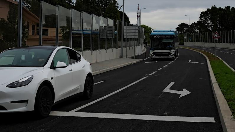 Gaia terá três novas vias com metrobus em faixa exclusiva