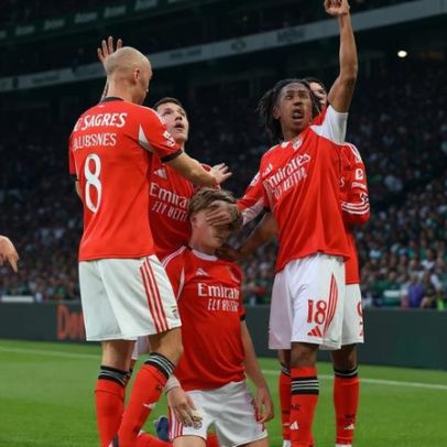 Benfica vence Sporting em Alvalade com golo de Rafa no fim e facilita ao Porto