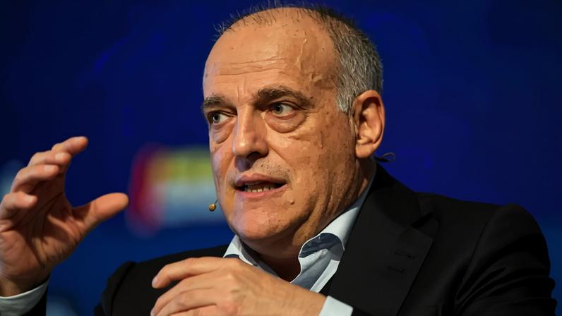 Javier Tebas, presidente da liga espanhola