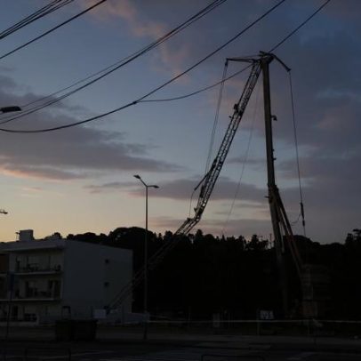 Grua cai numa obra em Coimbra e mata trabalhador
