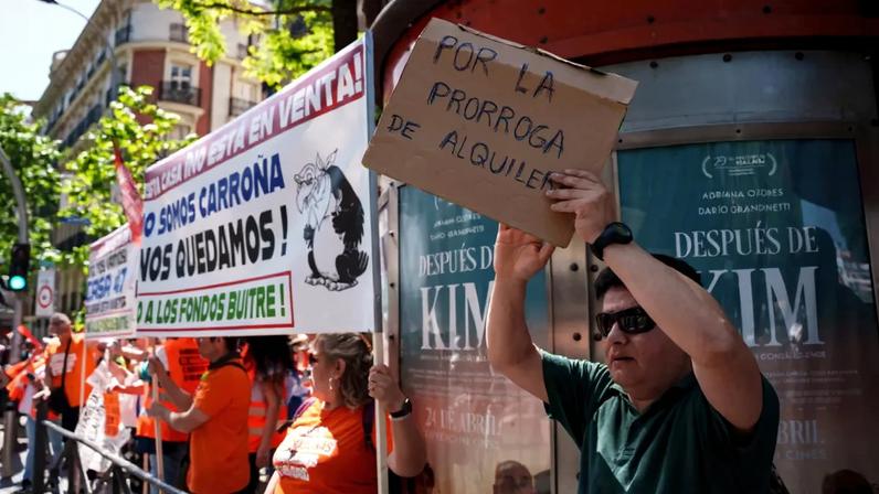 Parlamento espanhol revoga lei que limitava aumentos de rendas