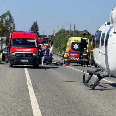 Sexta-feira negra: 12 mortos nas estradas em 24 horas