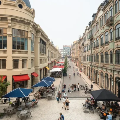 Seis ruas da Baixa do Porto passam a integrar zona de trânsito condicionado