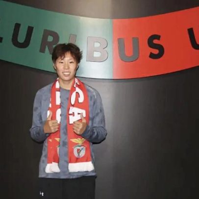 Benfica contrata avançada chinesa Ziqin Shao