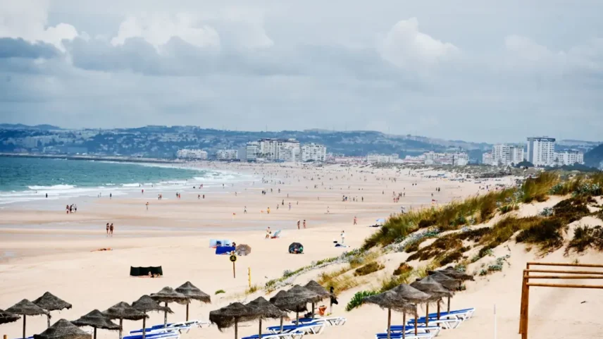 Praia da Bela Vista na Costa da Caparica