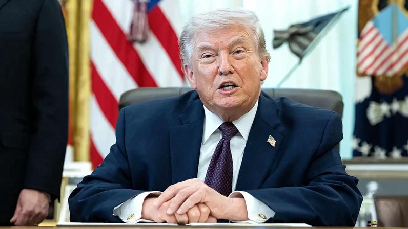 O presidente dos Estados Unidos, Donald Trump