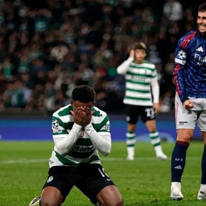Sporting sofre derrota nos descontos frente ao Arsenal