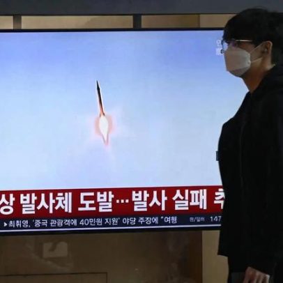 Coreia do Norte dispara vários mísseis balísticos