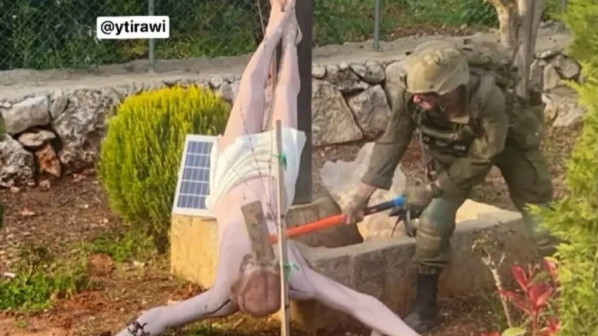 Exército israelita investiga se militar destruiu estátua de Cristo no Líbano