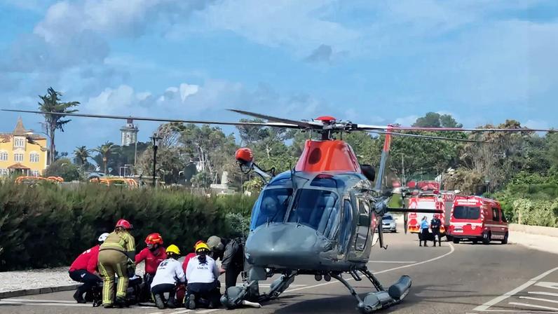 O alerta foi dado às 9.20 horas desta quarta-feira