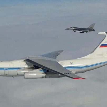 F-16 da Força Aérea acionados para identificar avião russo no norte da Europa