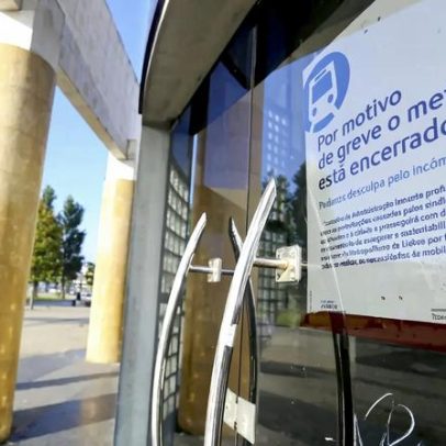 Metro de Lisboa encerra devido a greve