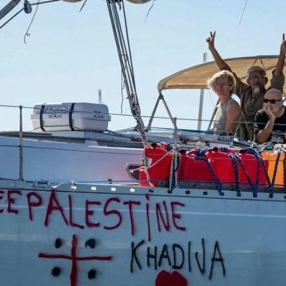Maior flotilha para Gaza parte de Barcelona no domingo