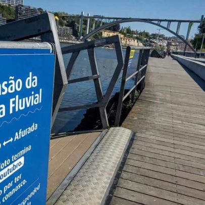 Travessia Gaia-Porto é mais fácil de barco do que de táxi