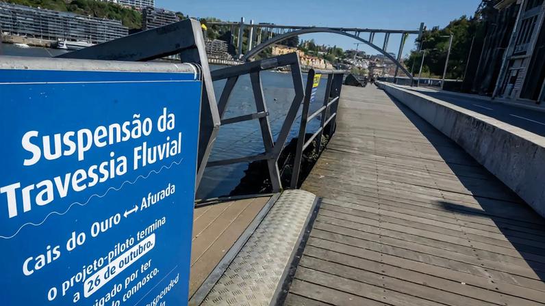 Travessia Gaia-Porto é mais fácil de barco do que de táxi